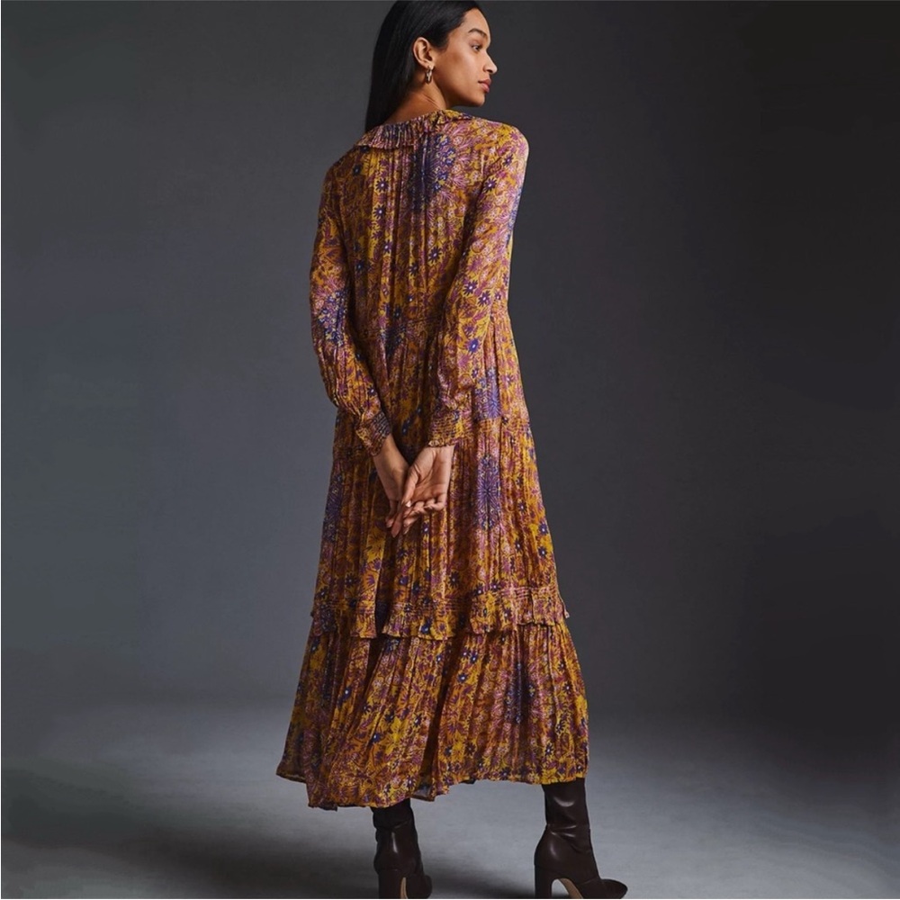 Anthropologie Maxi Dress Like New - Picture 2 of 7